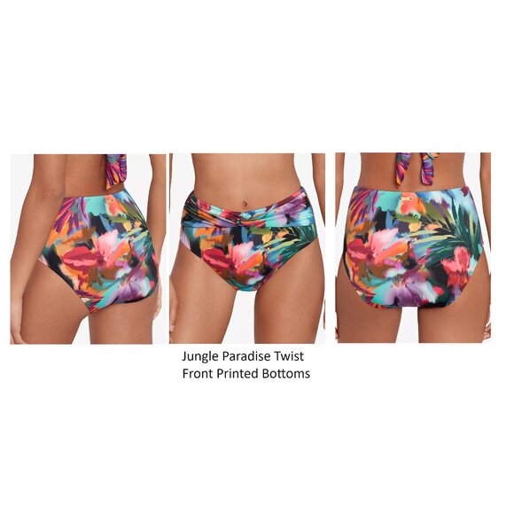 NWT Lauren Ralph Lauren Women's Assorted Bikini Bottoms 4-20W $50-$70 12HL096 - Picture 8 of 15